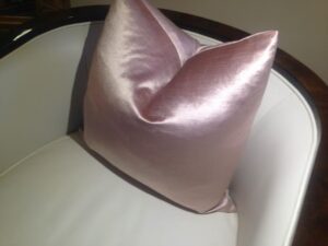Pink dollup pillows_Dana Goodman and Crysta Allsbrooks Parish