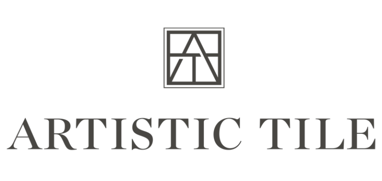 Artistic Tile logo with stylized tile design - Nashville Interiors