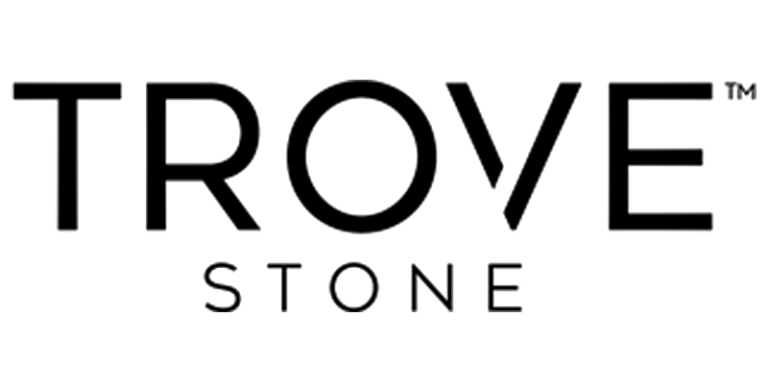 TROVE Stone logo in bold black letters - Nashville Interiors