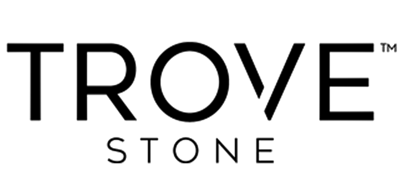 TROVE Stone logo in bold black letters - Nashville Interiors