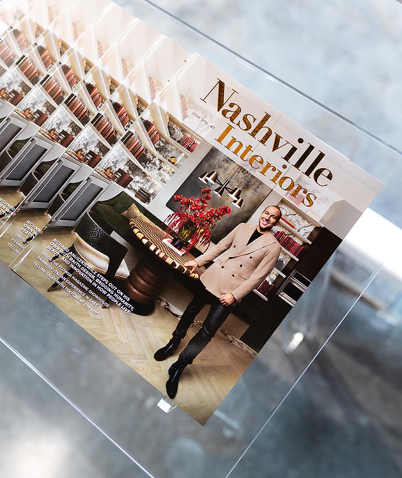 Nashville Interiors Issue 47 Release Event at CASS Contemporary Gallery, featuring Designer Richard Anuszkiewicz of RAITH Designs